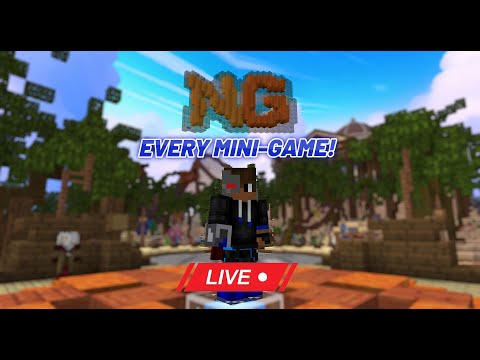 PLAYING EVERY (GOOD) NETHERGAMES MINI-GAME (LIVE)