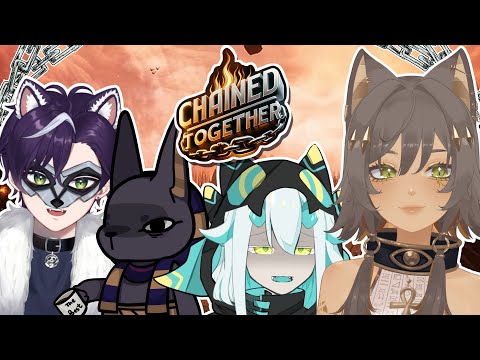 ｜遊戲｜【鍊在一起Chained Together】一不小心就下了地獄～啊哈哈～ft. 蜥蜥，卡森 ，AnLu｜零肆04 Ch.