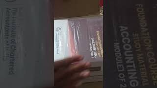 New scheme ca foundation book 2024 #unboxing #cafoundation #castudymaterial #cafoundationexams