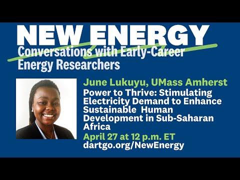 Stimulating Electricity Demand to Enhance Development in Sub-Saharan Africa with June Lukuyu