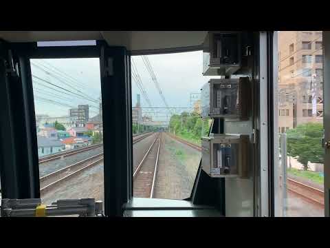 [前面展望]JR常磐緩行線柏駅から北柏駅