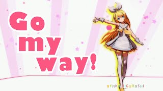 【MMD】Sour式鏡音リンちゃんで『ごーまいうぇい！』【MMD夏祭り2022】