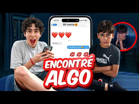 REVISE EL CELULAR DE MI HERMANO 😱📱 | Leo Study