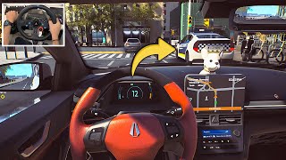 Taxi Life: A city driving simulator gameplay - Part 1 | Logitech G29