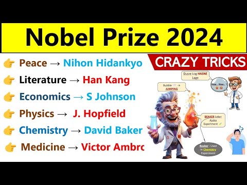 Nobel Prize 2024 | Best TRICKS | Nobel Prize 2024 Current Affairs | 2024 Nobel Prize Winners |