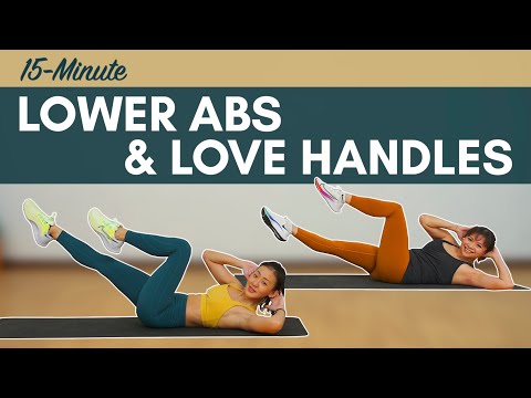 15-Minute Lower Abs & Love Handles Sculpting | Joanna Soh