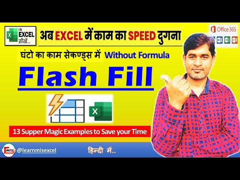 Flash Fill in Excel | 13 Supper Examples to Boost your Productivity | Data Cleaning Tricks in Excel