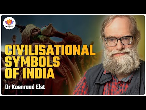 Civilisational Symbols of India | Dr Koenraad Elst with Debasis Sarkar| #sangamtalks #nationalsymbol