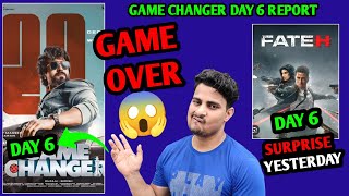 Game Changer Day 6 Collection | Fateh Day 6 Box Office Collection | Daku Maharaja Day 4 Report