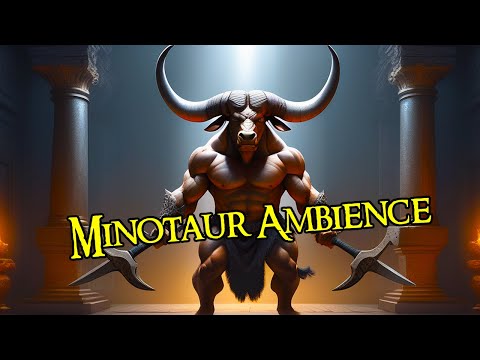 Minotaur Labyrinth Ambience | Lost in the Labyrinth 8 hours