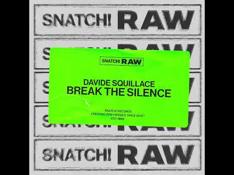 Davide Squillace - Plath (Original Mix) [Snatch! Records]