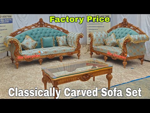 Antique Carved Classical Style Teakwood Sofa Set At Resonable Price Only On Star Enterprises