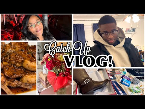 VLOG: Guess Whose Back? Isaiah's Home! DSW & Multi Store Haul and It's The Lamb Chops For Me!