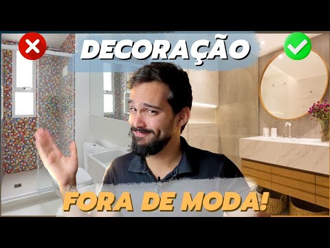 ITENS QUE NÃO SE USAM MAIS NA DECORAÇÃO