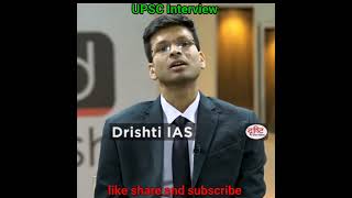 IFos Topper Harshit Mehar, Rank -5 (UPSC IFos 2021) _ Drishti IAS _Mock Interview _ #shorts #dristi