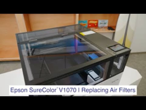 SureColor V1070  | How to Replace Air Filters