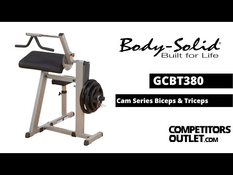 Body-Solid Cam Series Bicep & Tricep Machine GCBT380