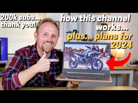 How Big Rock Moto Works and My Plans for 2024 (200k subscriber update)