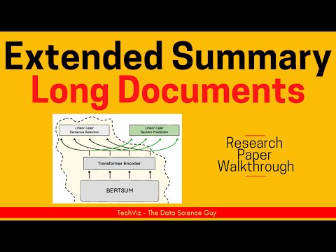 On Generating Extended Summaries of Long Documents (Research Paper Walkthrough)