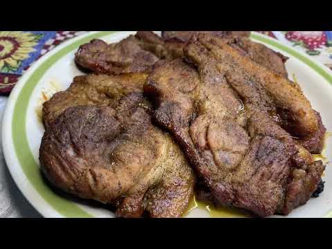 How To Make Barbecue Pork Steaks