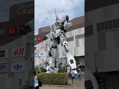 Vacation Tokyo Part 19 - Life-size Unicorn Gundam! #tokyo #gundam #unicorngundam #vacation