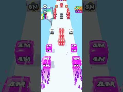 219/1,00,000 Ball Run2048 / Jelly Run2048 GameplaY On Android Challenge Shorts