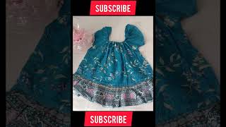 Easy to make at home baby girl summer dress design#youtubeshorts#shorts#viral