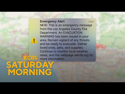 False evacuation alerts in Los Angeles