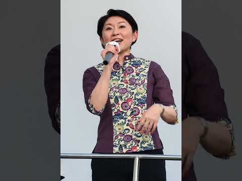 【衆議院選挙2024】群馬5区・小渕優子氏の公示日の訴え（沖縄県での応援演説から）