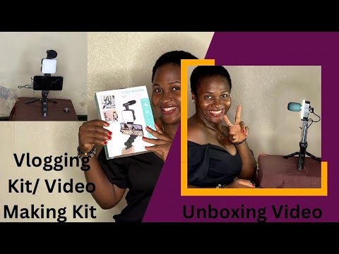 One of the Video Making Kits you’ll need as a Content Creator, (unboxing,assemble/setup) #unboxing