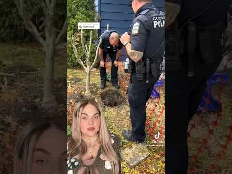 TikToker found a 6 foot rug BURIED in her backyard… Katie Sandry pt 2 #shorts #scary #truecrime