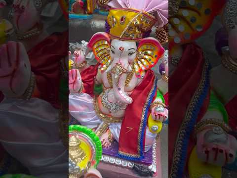 Aa gaye ganpati bappa mere ghar ❤️✨#ganpatibappamorya #ishanirocks #dailyvlog #vlogger