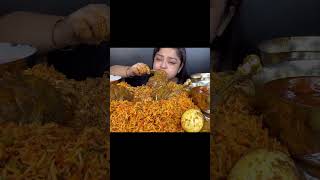 Chicken kemma biryani #foodies #mukbang #hungrymukbangers #eatingshow #mukbangers #foodies