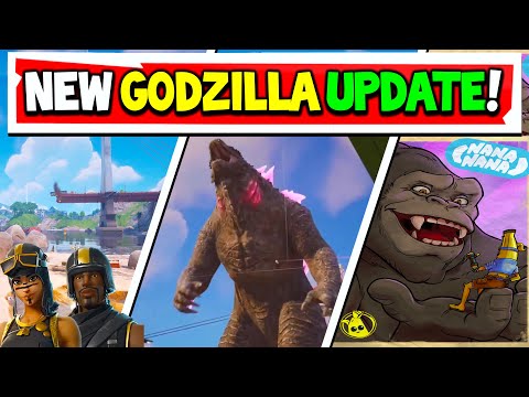 Everything NEW in Fortnite GODZILLA Update!