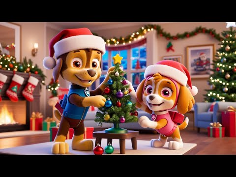 Paw Patrol Ultimate Rescue | CHASE x SKYE Happy On Christmas Eve | Love Story | Rainbow 3