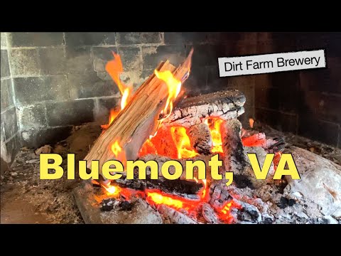 🇺🇸Virginia Bluemont🍂Dirt Farm Brewery🔥Fireplace