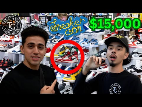 WE SPENT $15,000 AT SNEAKERCON *CRAZY*