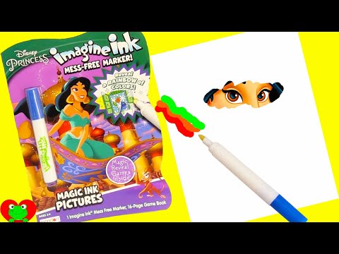 Disney Princess Jasmine Coloring Games Imagine Ink and Surprises