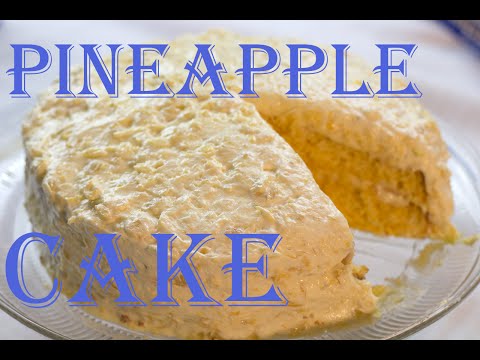 Orange Pineapple Cake Recipe!!