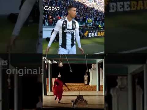 Ronaldo steal the kanachana's celebration