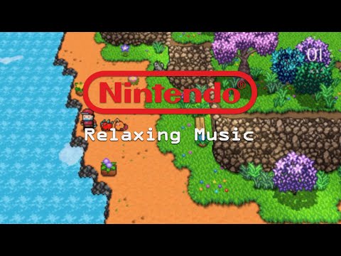 Relaxing Videogame Music from Nintendo Switch to Sleep, Study, Work... ( w/ Ambience )