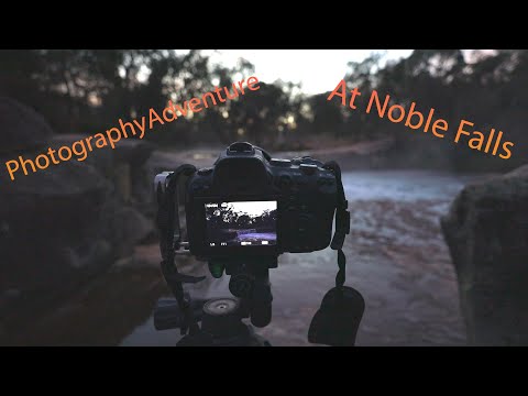 Sunrise Photography at Noble Falls