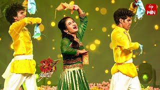 Saami Saami Song - Sahruda Performance | Dhee Celebrity Special | 10th April  2024  | ETV Telugu