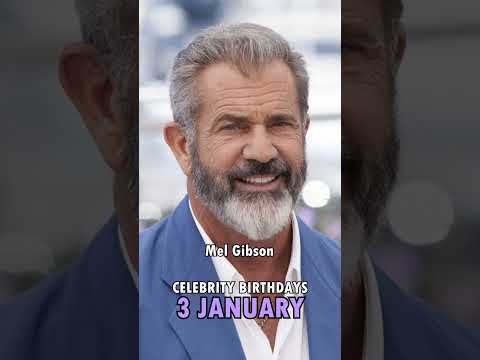 Celebrity Birthdays: January 3rd (Famous People Born on This Day)