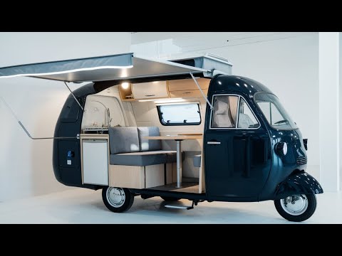 New DreamLand Tricycle Camper || The future of Minimalist and Sustainable Camping!