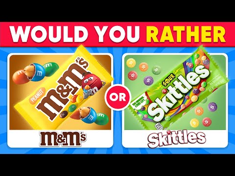 Would You Rather...? Gold vs Green 🍕🥗 | Food Quiz | Daily Quiz