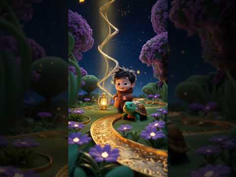 "The Twinkling Turtle Lantern | Sweet Bedtime Story #BedtimeStories#KidsMagic#PixarStyle #animation