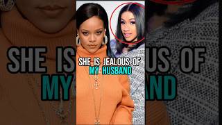 Cardi B Spills Tea on Rihanna & Offset Drama! #shorts