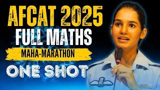 COMPLETE AFCAT MATHS| ONE SHOT VIDEO(1) 2025|| BY RAHUL SIR || #afcat #generalstudies