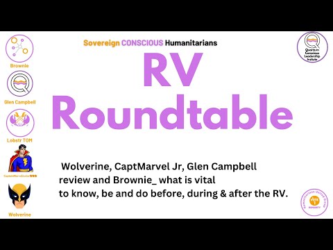 RV RoundTable with Wolverine, Capt Marvel Jr, Lobstr TOM & Brownie